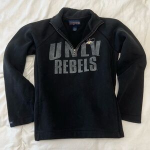 UNLV Rebels half zip up sweater.